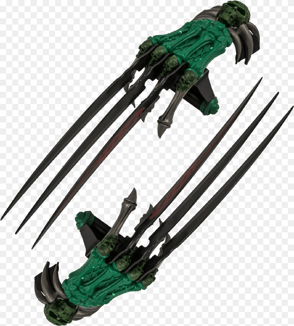 Transparent Wolverine Claws Gauntlet Claws Skull, Electronics, Hardware, Cutlery, Fork Free Png