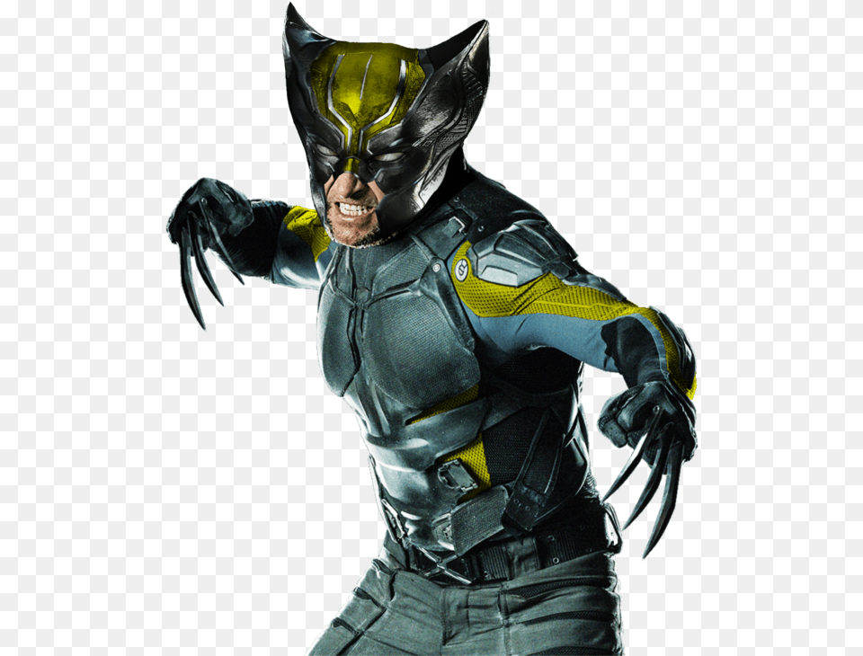 Transparent Wolverine Hugh Jackman Wolverine Days Of Future Past, Adult, Male, Man, Person Free Png