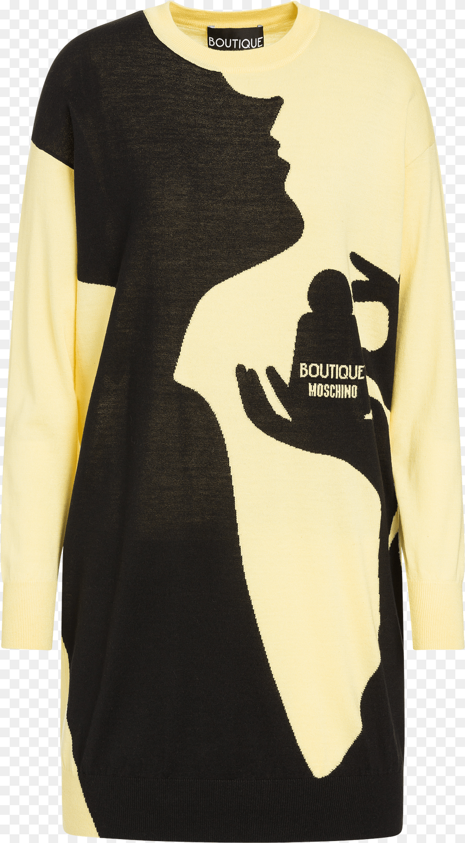 Transparent Woman In Dress Silhouette Long Sleeved T Shirt Free Png Download