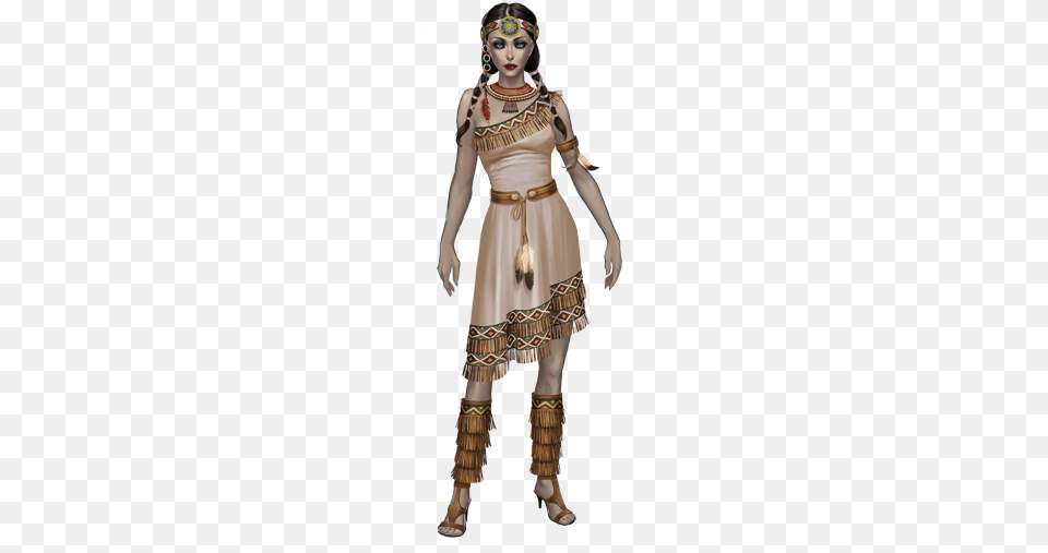 Transparent Women Native American Native American Woman Transparent, Clothing, Costume, Person, Adult Png Image
