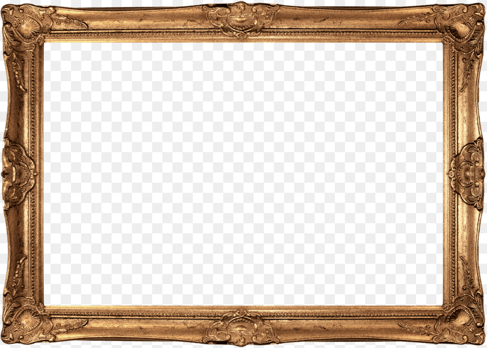 Transparent Wooden Border Empty Frame, Blackboard Free Png Download