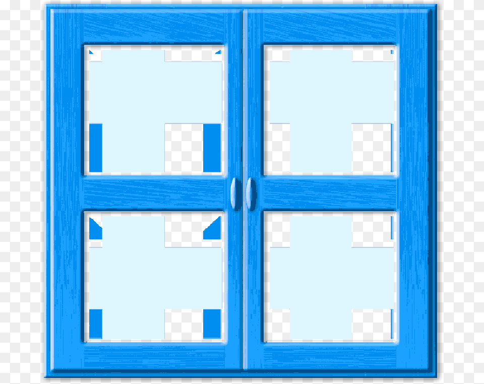 Transparent Wooden Window Frame Blue Window Frames Transparent, Door, Gas Pump, Machine, Pump Free Png