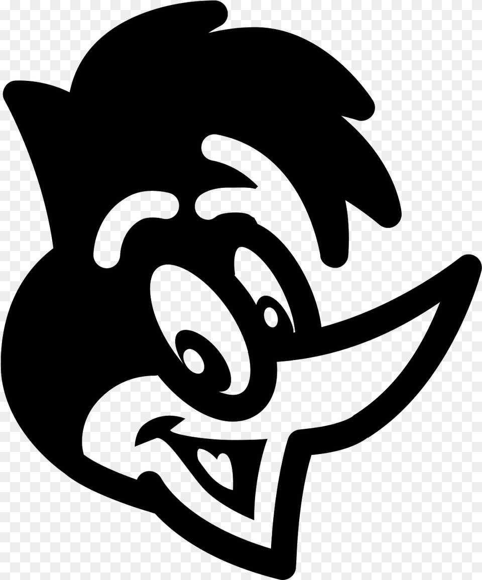Woody Woodpecker Woody Woodpecker Icon, Gray Free Transparent Png