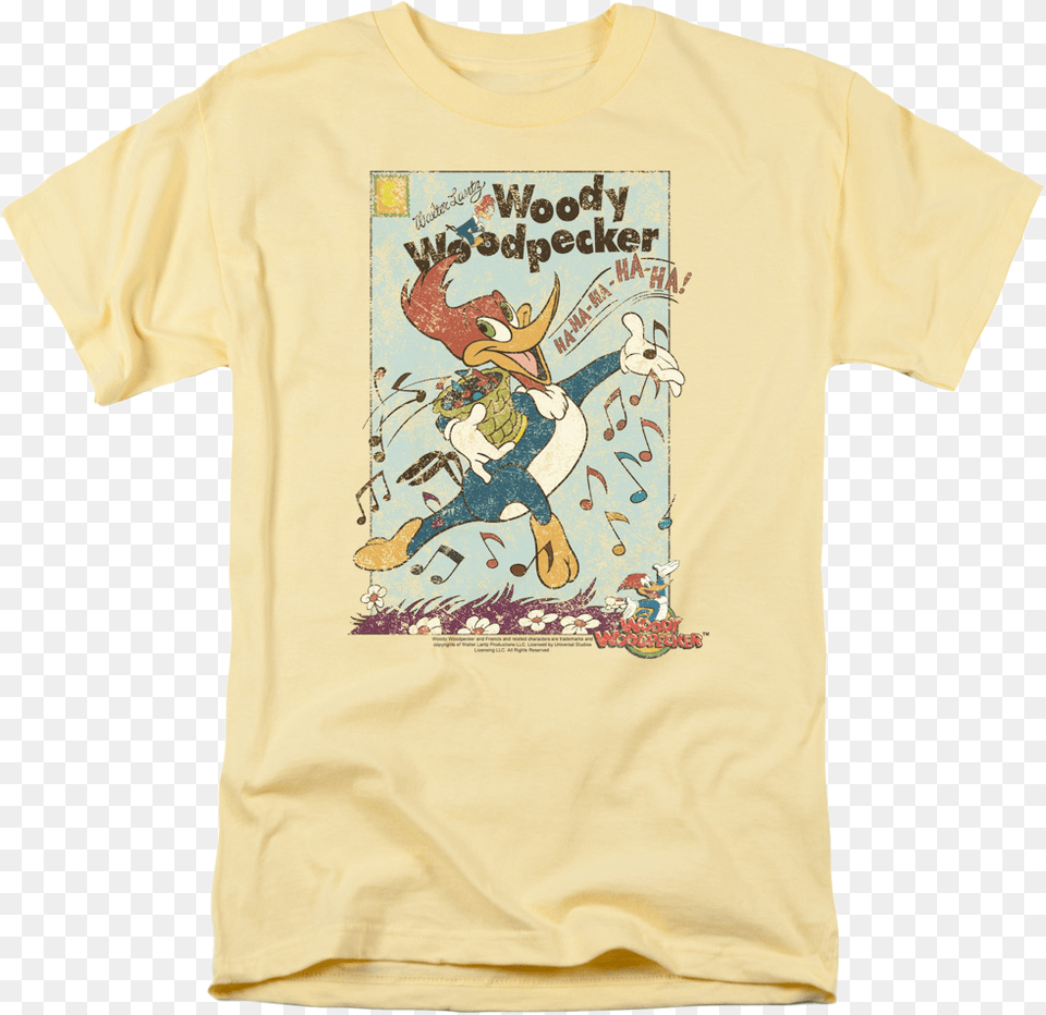 Transparent Woody Woodpecker Woody Woodpecker T Shirt, Clothing, T-shirt, Person Png