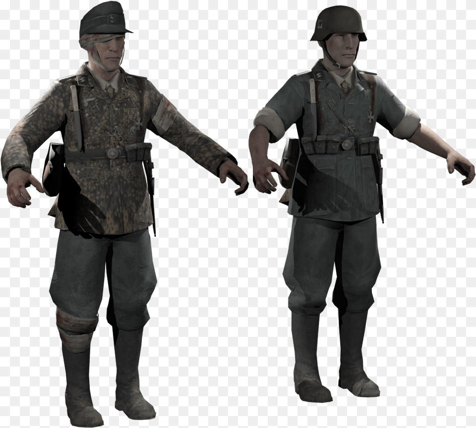 Transparent World At War Call Of Duty Waw Skins, Adult, Man, Person, Male Free Png Download