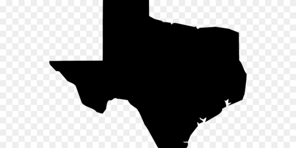Transparent Wrestling Silhouette State Of Texas Silhouette, Gray Free Png