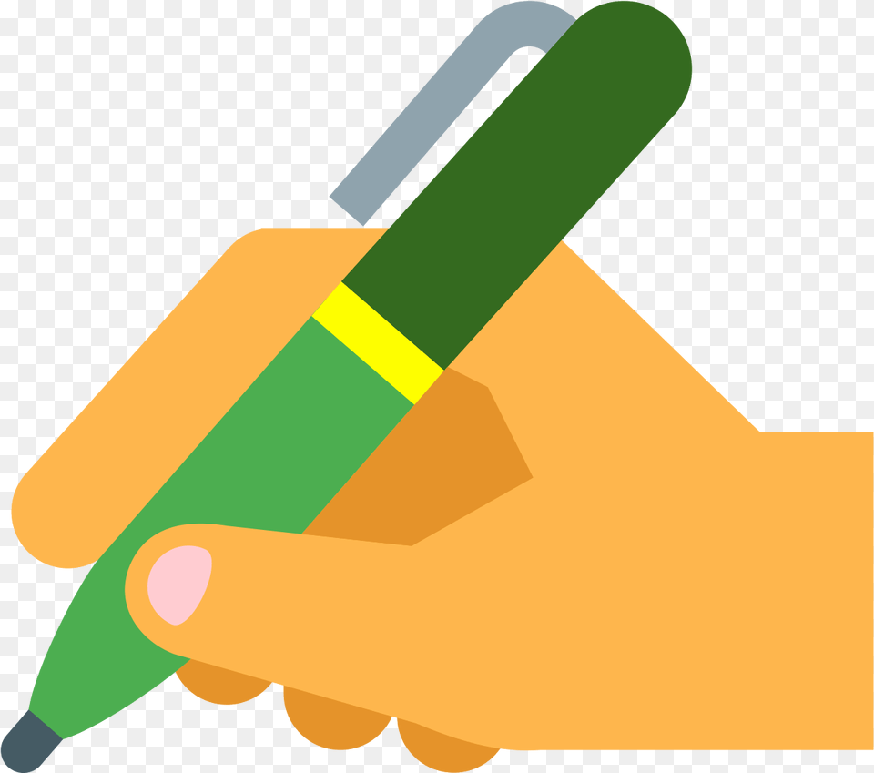 Transparent Writer Icon Hand With Pen Icon Png Image