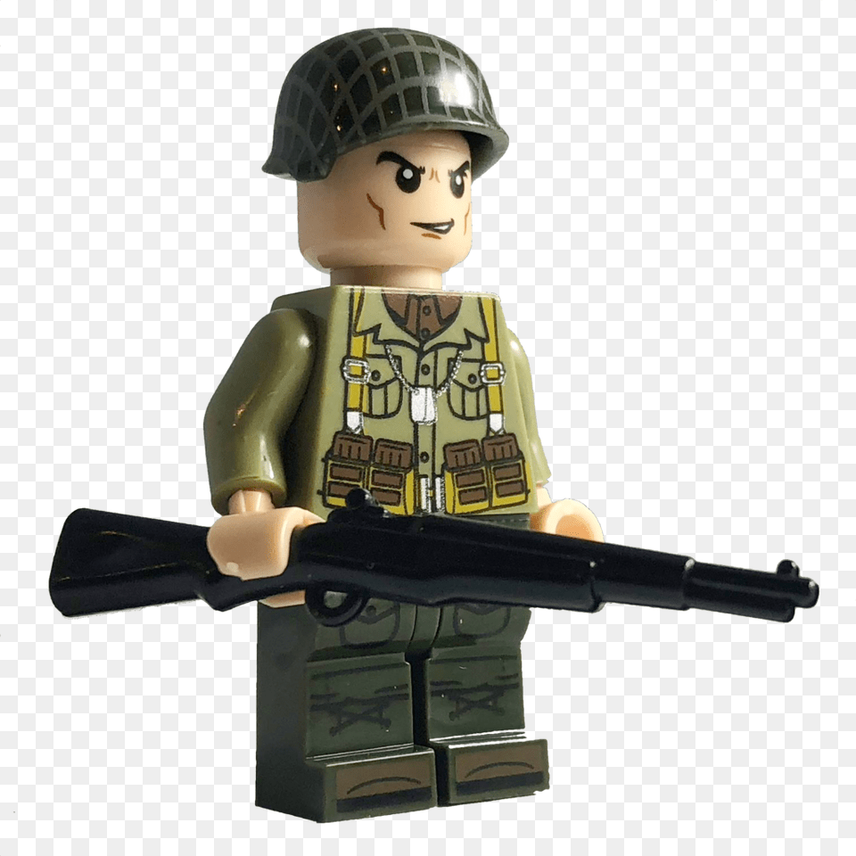Transparent Ww2 Helmet Ww2 Soldier Sniping Transparent Background, Figurine, Gun, Weapon, Person Png
