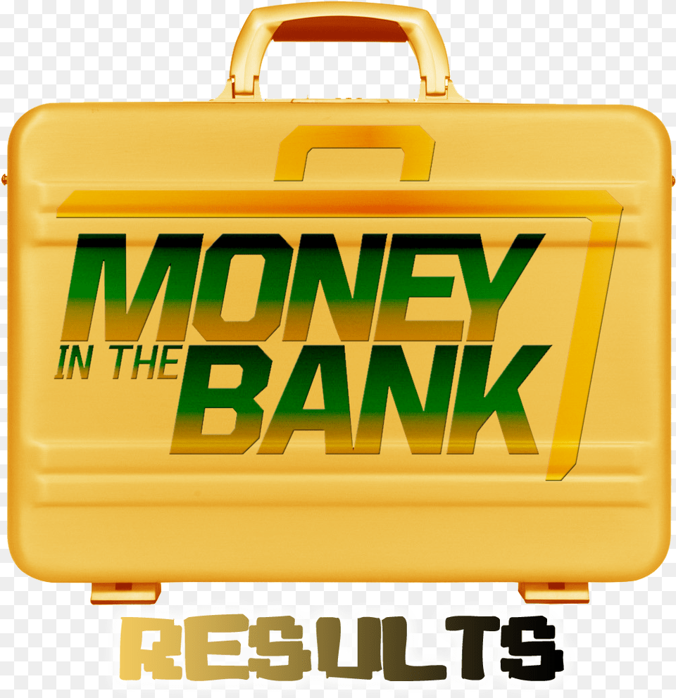 Transparent Wwe Ladder Wwe Yellow Money In The Bank Briefcase, Mailbox, First Aid, Bag Png Image