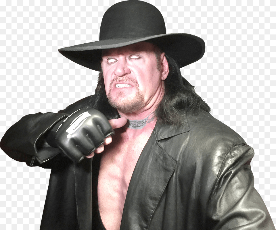 Wwe Undertaker Undertaker Aew, Hat, Clothing, Coat, Jacket Free Transparent Png