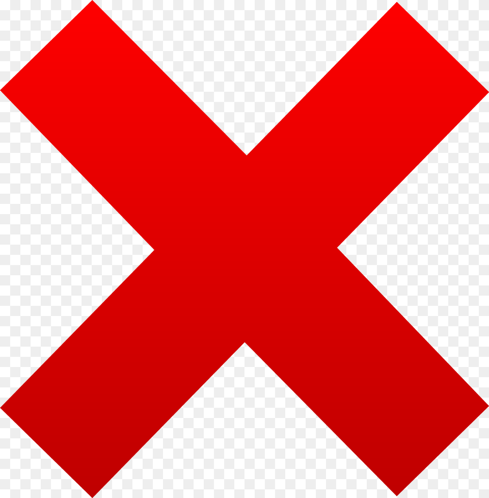 Transparent X Mark Transparent Background Red X, Logo, Symbol, First Aid, Red Cross Png Image