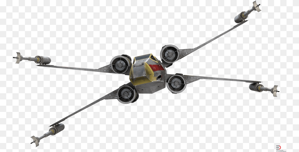 Transparent X Wing Fighter Transparent X Wing, Machine, Wheel, Appliance, Ceiling Fan Free Png