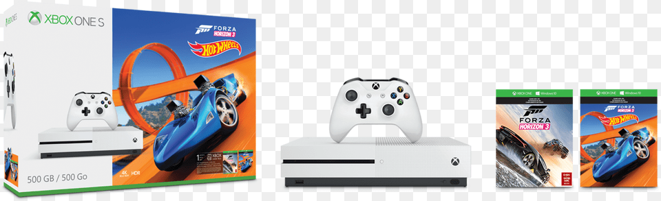 Xbox 360 Slim Xbox One S 500gb Forza Horizon 3 Hot Wheels, Car, Machine, Transportation, Vehicle Free Transparent Png