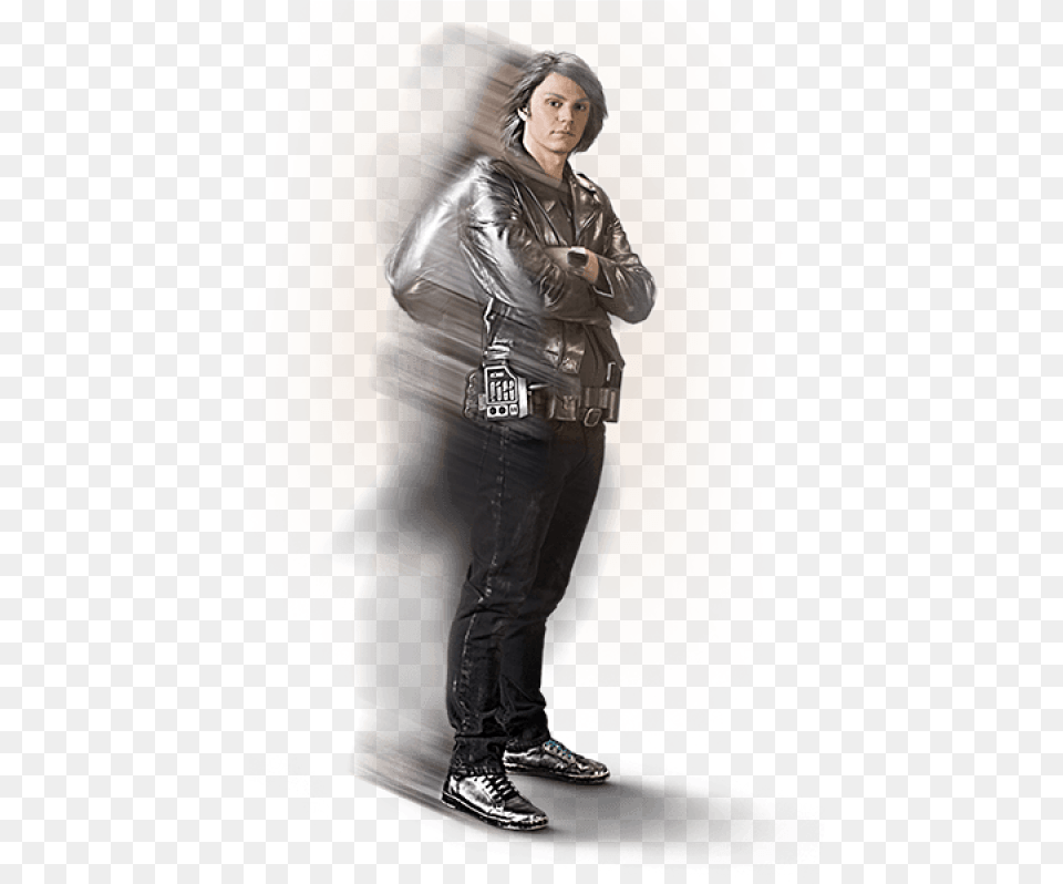Transparent Xmen Evan Peters Quicksilver, Long Sleeve, Clothing, Coat, Sleeve Png Image