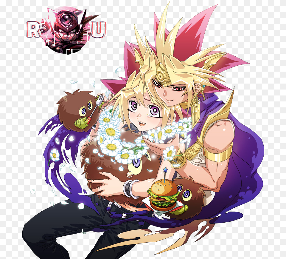 Transparent Yami Yugi Yu Gi Oh Yugi X Atem, Publication, Book, Burger, Comics Free Png