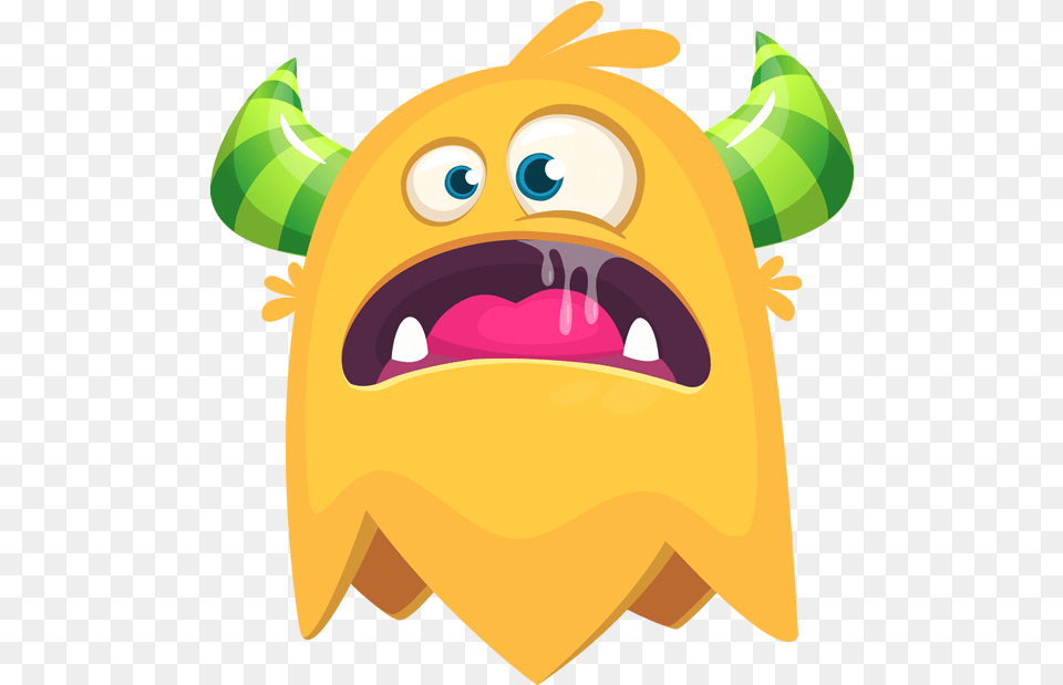 Transparent Yelling Funny Monster Clipart, Animal, Bear, Food, Mammal Free Png