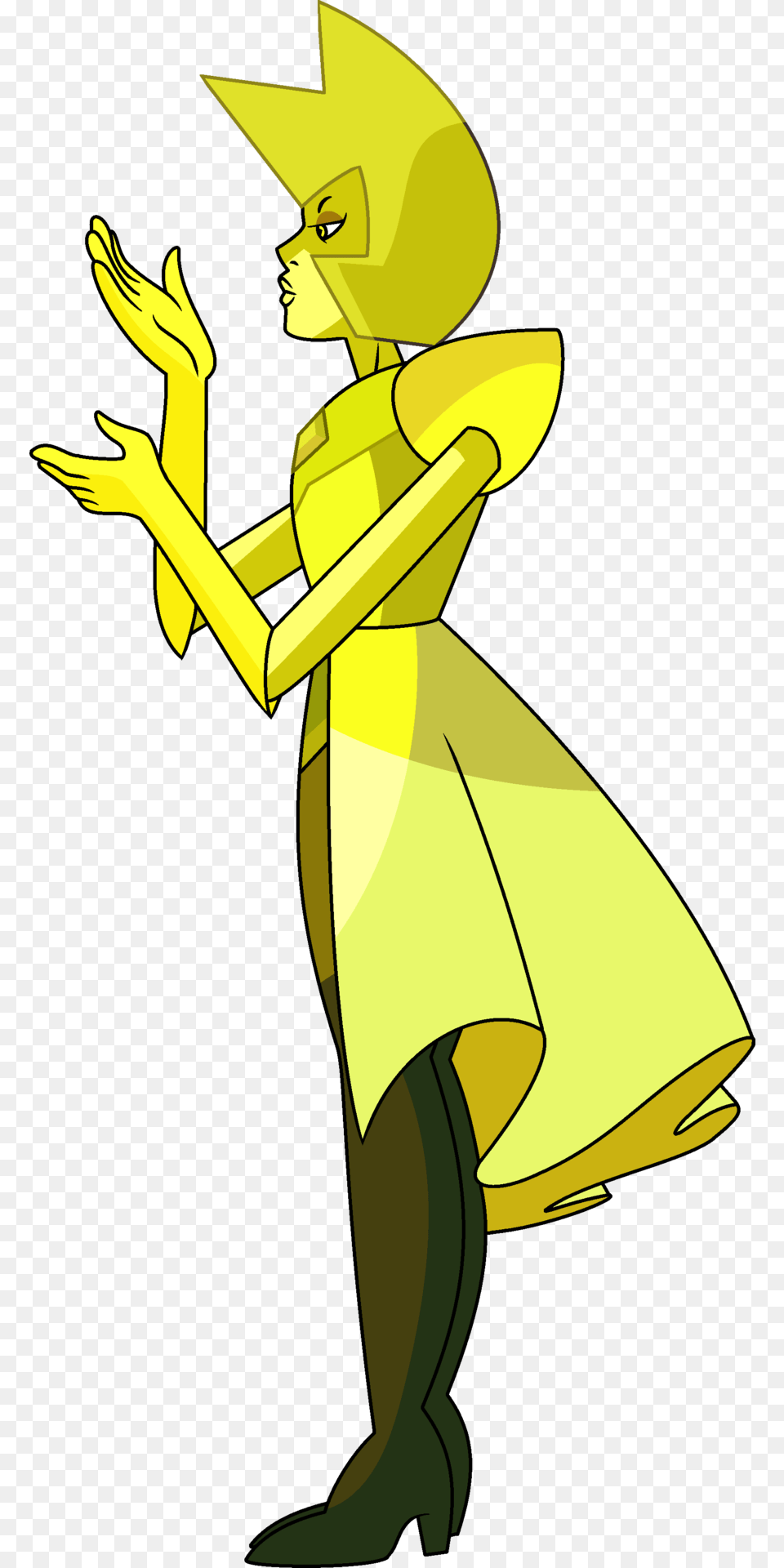 Yellow Diamond Yellow Diamond Su Adult, Person, Female, Woman Free Transparent Png