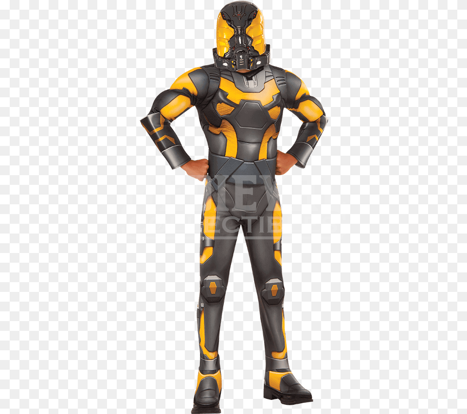 Transparent Yellow Jacket Yellow Jacket Ant Man Costume, Adult, Male, Person, Armor Free Png Download