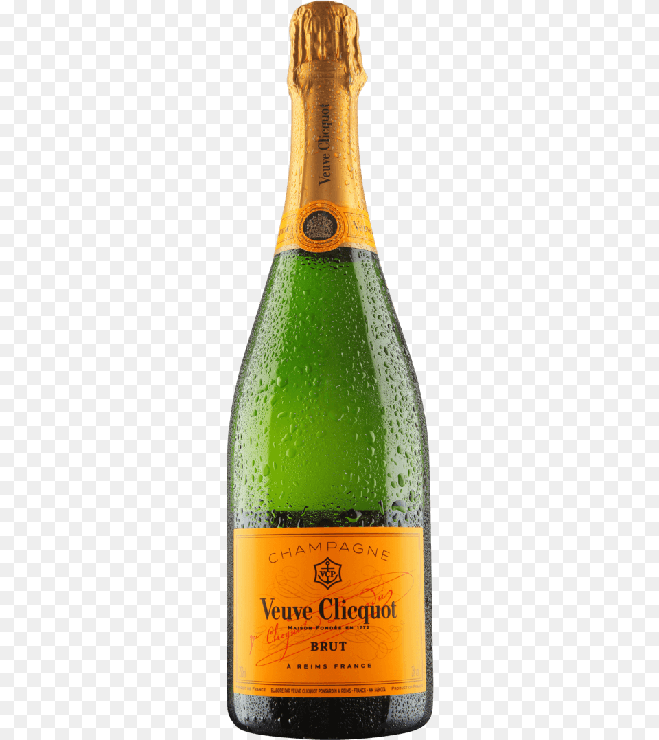 Transparent Yellow Label Veuve Clicquot Yellow Label, Alcohol, Beer, Beverage, Bottle Png