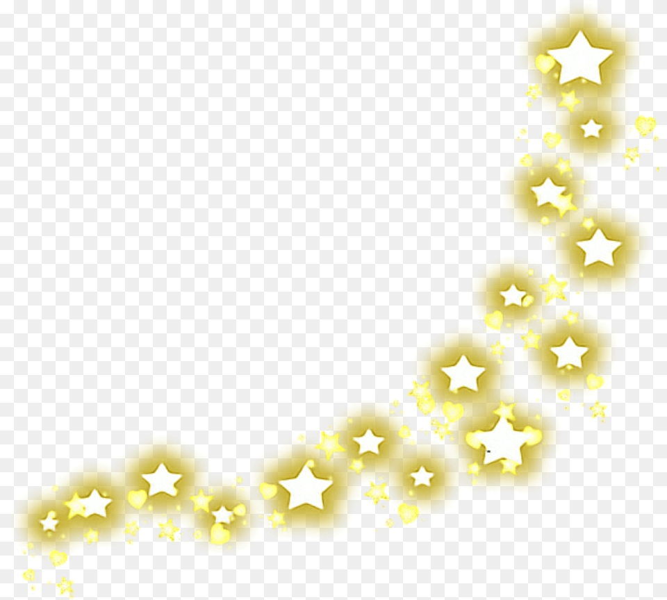 Transparent Yellow Shine Golden Star Glitter, Lighting, Plant, Pollen, Flare Png