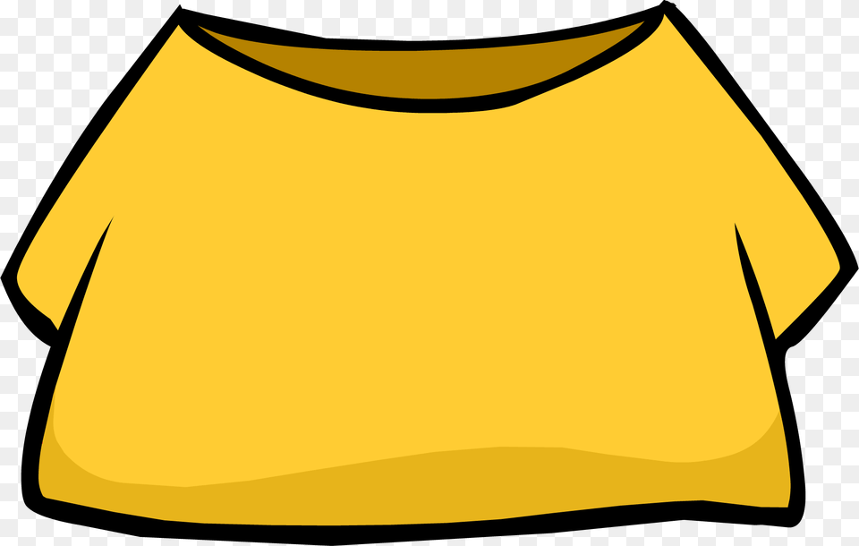 Transparent Yellow Shirt Club Penguin Clothes, Clothing, T-shirt, Sleeve Free Png