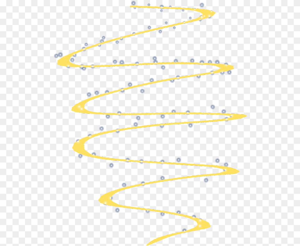 Transparent Yellow Sparkle Parallel, Coil, Spiral, Nature, Night Free Png