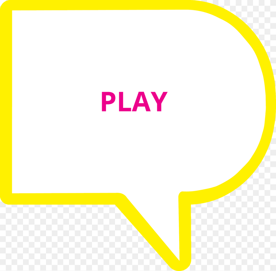 Transparent Yellow Speech Bubble Illustration, Logo, Symbol, Text Png Image