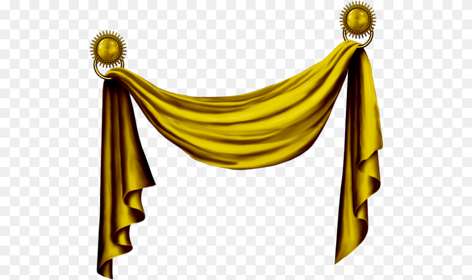 Transparent Yellow Stage Curtains, Adult, Bride, Female, Person Free Png