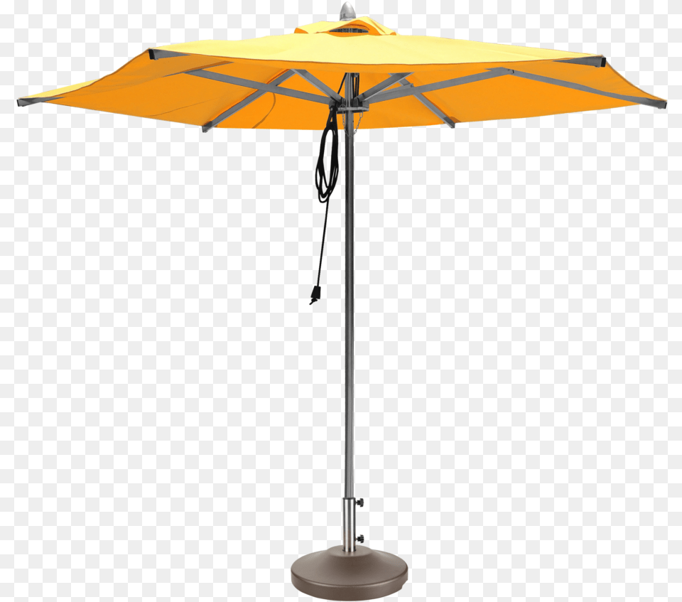 Transparent Yellow Umbrella Umbrella, Architecture, Patio, Housing, House Png