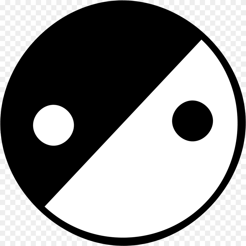 Transparent Yin Yang, Triangle, Astronomy, Moon, Nature Free Png
