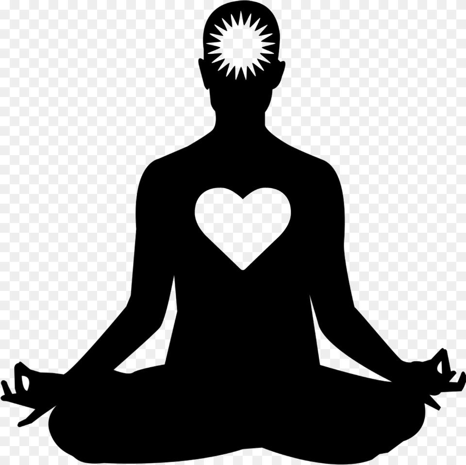 Yoga Clipart Images Meditation Images Black And White, Adult, Male, Man, Person Free Transparent Png