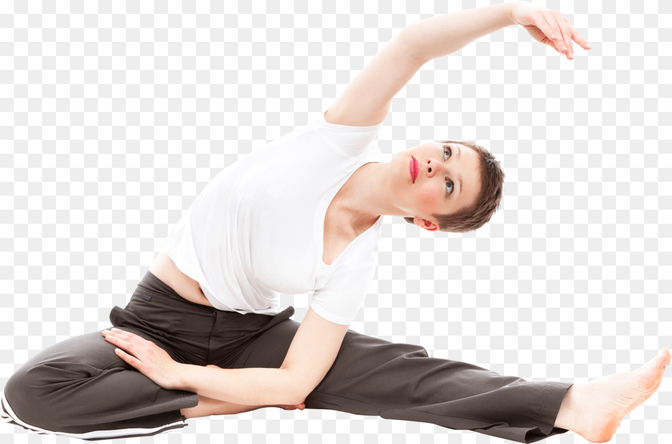 Transparent Yoga Pose Clipart Yoga, Person, Stretch, Adult, Female Free Png