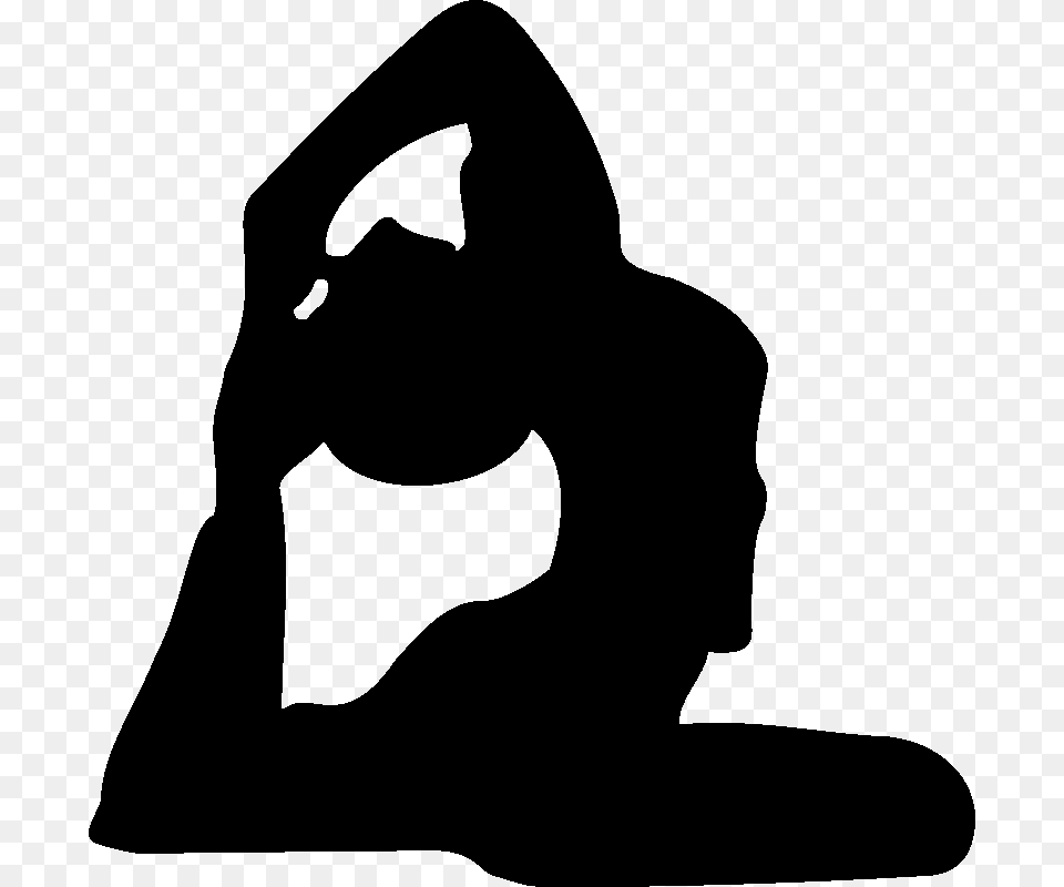 Yoga Symbol Yoga Different Posture, Silhouette, Kneeling, Person, Adult Free Transparent Png