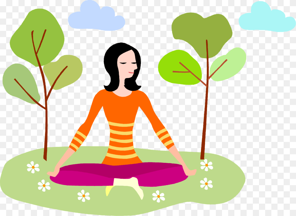 Transparent Yoga Vector Meditation, Adult, Person, Woman, Graphics Png Image