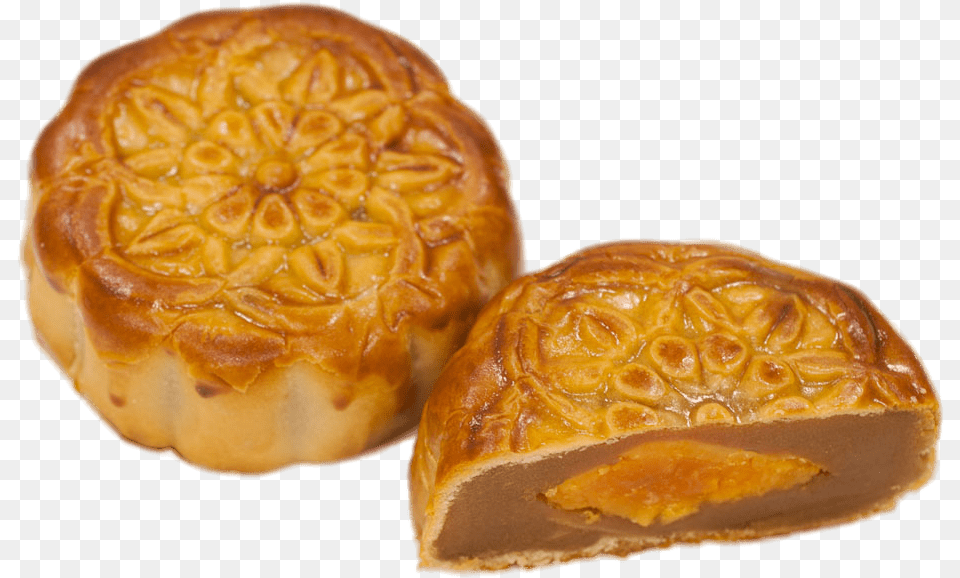 Transparent Yolk Clipart Mooncake Art Transparent Background, Dessert, Food, Pastry, Bread Png