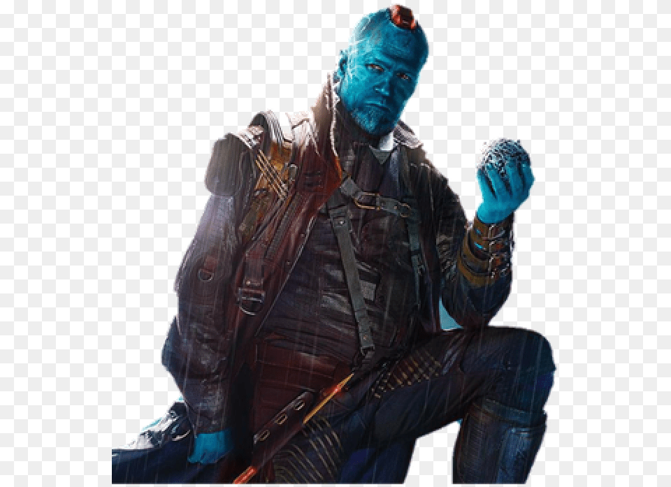 Transparent Yondu Yondu Guardians Of The Galaxy Transparent, Jacket, Clothing, Coat, Person Png Image