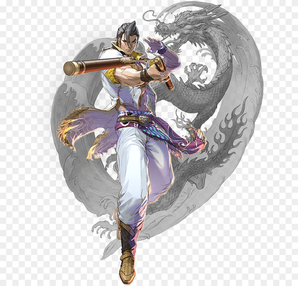 Transparent Yoshimitsu Soul Calibur Maxi, Book, Comics, Publication, Person Png