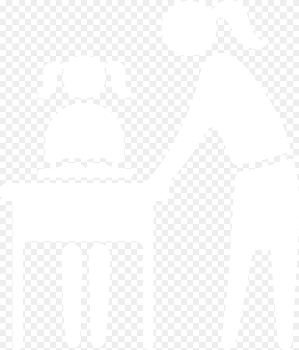 Transparent Youth Icon Adult And Children Icon White, Stencil, Person, Washing Free Png Download
