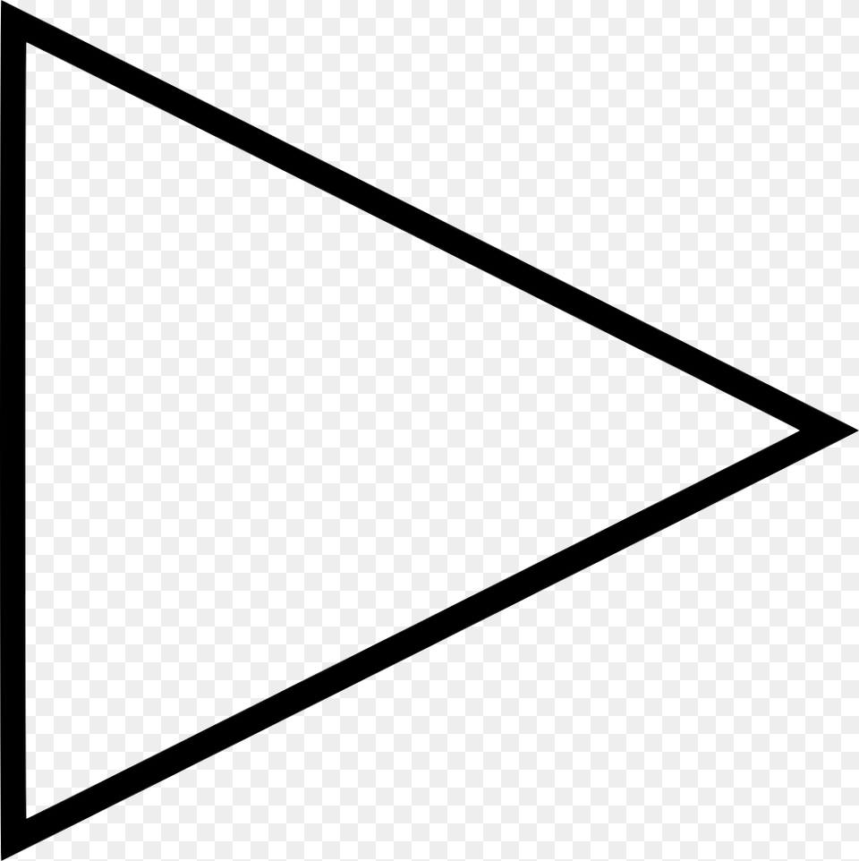 Transparent Youtube Play Youtube Logo Triangle, Bow, Weapon Png