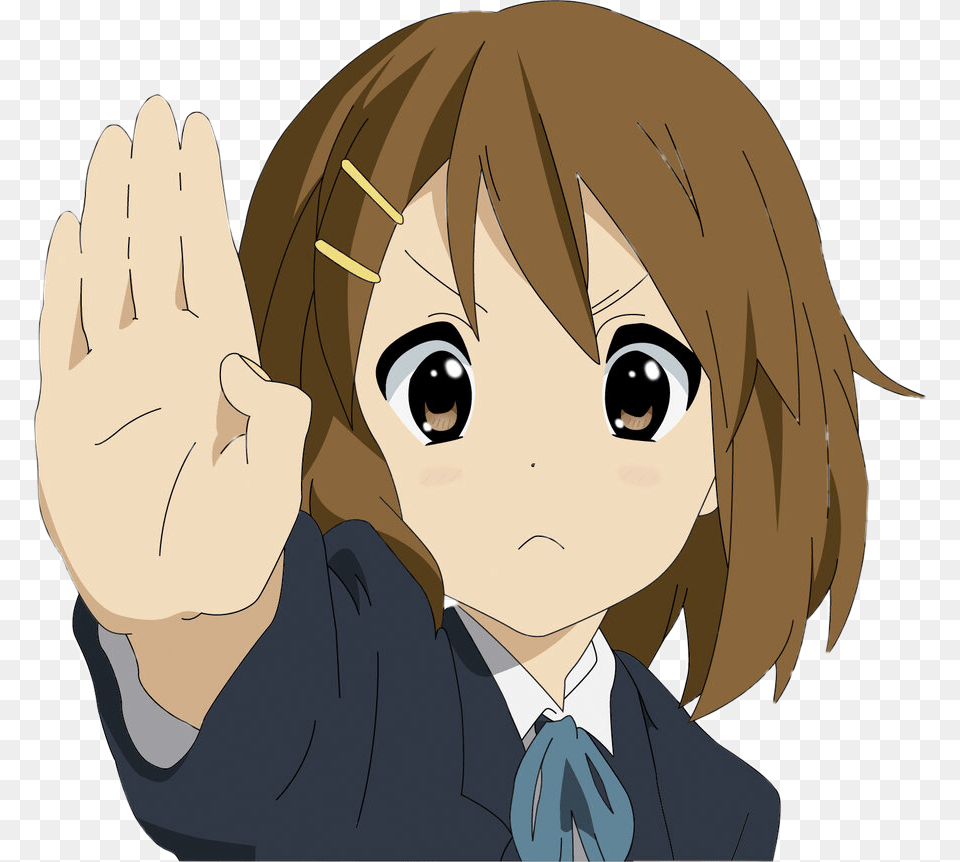 Transparent Yui Hirasawa K On Yui Stop, Book, Comics, Publication, Baby Png