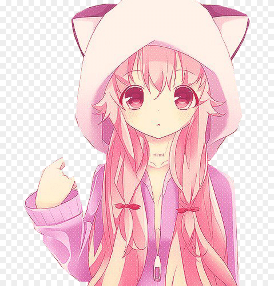 Yuno Cute Anime Girls With Ears, Book, Comics, Publication, Adult Free Transparent Png