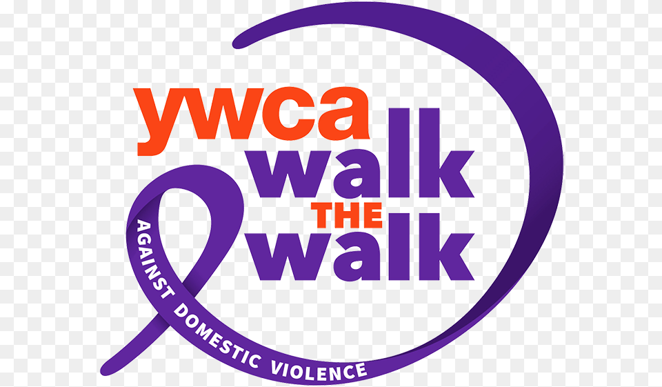 Transparent Ywca Walk The Walk Logo Circle, Purple Free Png Download