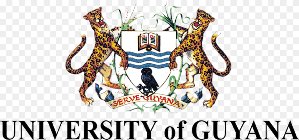 Transparent Zara University Of Guyana Logo, Emblem, Symbol, Animal, Bird Free Png