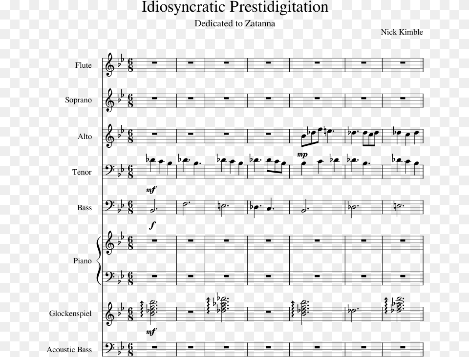 Transparent Zatanna Bohemian Rhapsody Violin Sheet, Gray Free Png