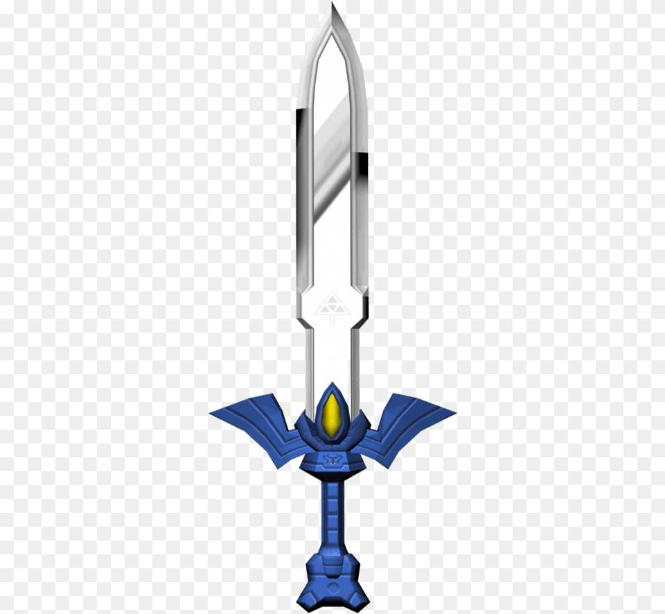 Transparent Zelda Clipart Zelda Ww Master Sword, Weapon, Blade, Dagger, Knife Free Png