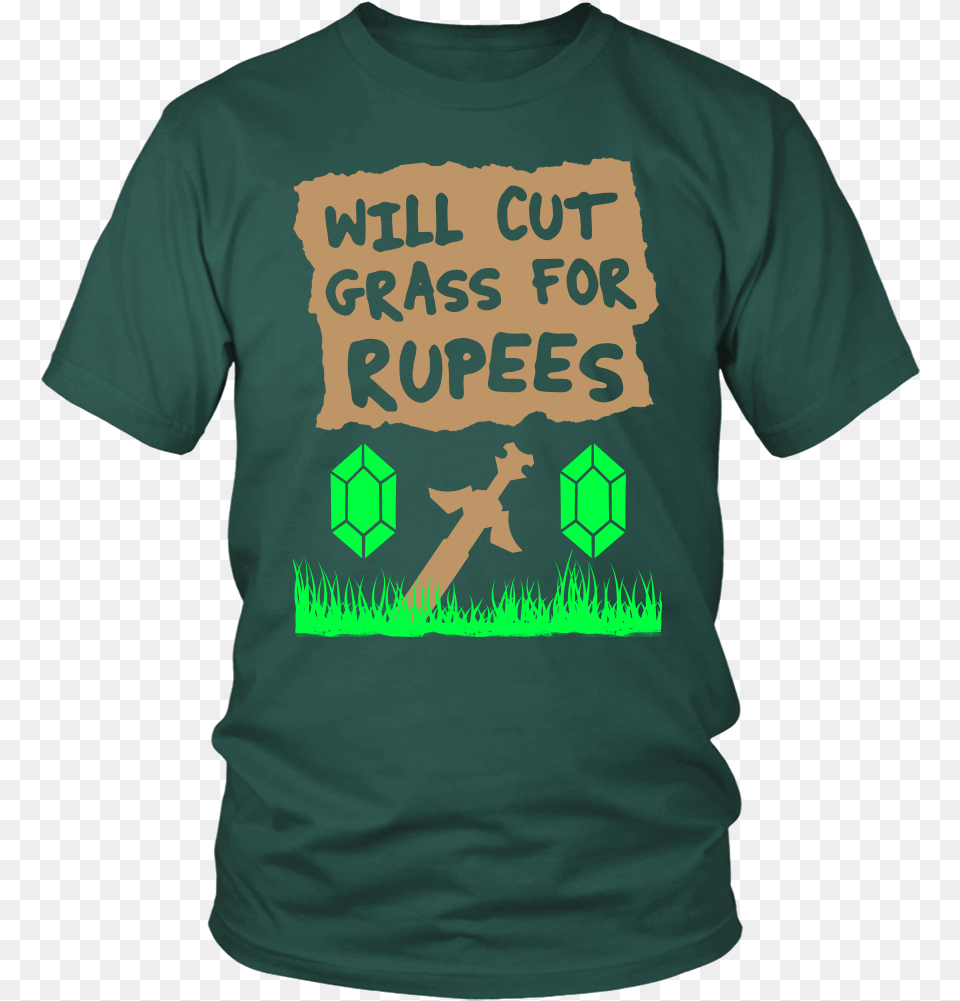 Transparent Zelda Rupee T Shirt, Clothing, T-shirt Png Image