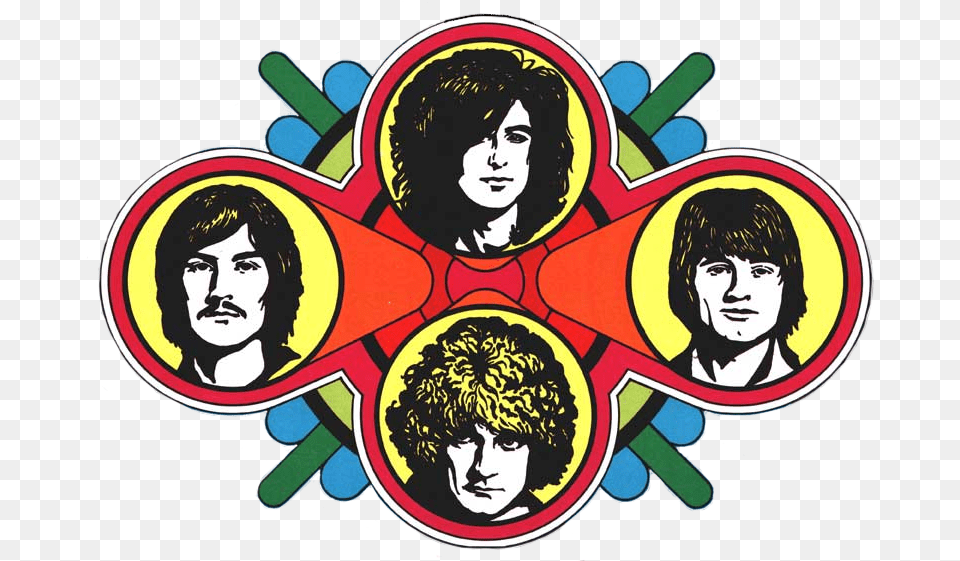 Transparent Zeppelin Led Zeppelin Clipart, Sticker, Adult, Person, Man Free Png