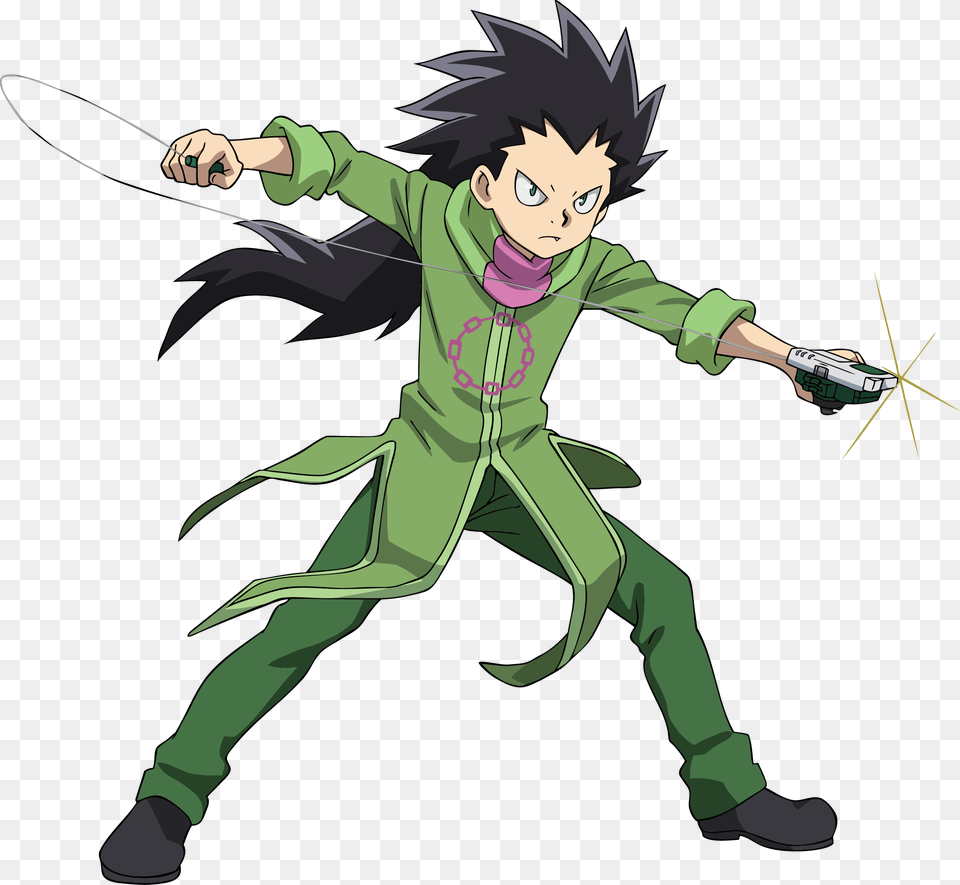 Transparent Zetsu Beyblade Burst Ken Midori, Book, Comics, Publication, Person Png Image