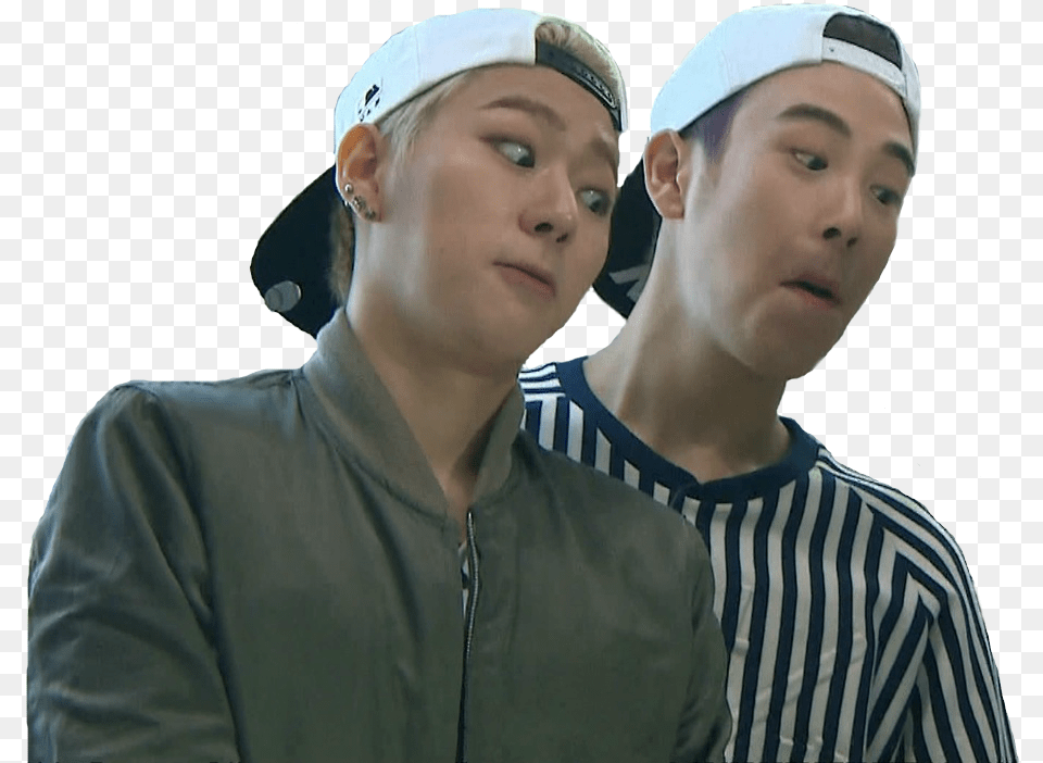 Transparent Zico And P Block B Po And Bts, Baseball Cap, Cap, Clothing, Hat Free Png