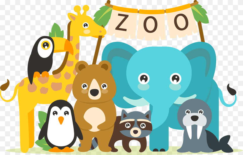 Transparent Zoo Clip Art Zoo Clipart Transparent Background, Animal, Bird, Penguin, Wildlife Png